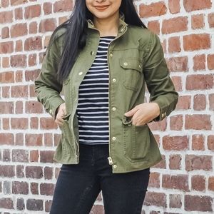 J. Crew Uncoated Downtown Field Jacket
